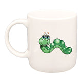 Tasse L Wurm mit Wunschname