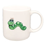 Tasse L Wurm mit Wunschname
