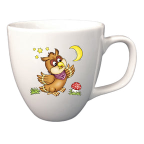 Tasse XL Eule mit Wunschname