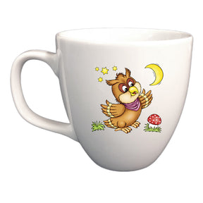 Tasse XL Eule mit Wunschname