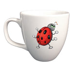 Tasse XL Marienkäfer mit Wunschname