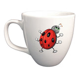 Tasse XL Marienkäfer mit Wunschname