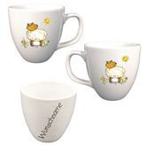 Tasse XL Lamm mit Wunschname