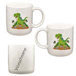 Tasse L Dinosaurier mit Wunschname