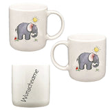 Tasse L Elefant mit Wunschname