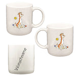 Tasse L Giraffe mit Wunschname