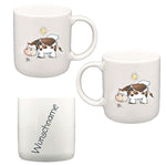 Tasse L Kuh mit Wunschname