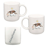 Tasse L Kuh mit Wunschname