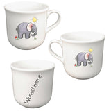 Tasse Kindertasse Elefant mit Wunschname
