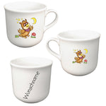 Tasse Kindertasse Eule mit Wunschname