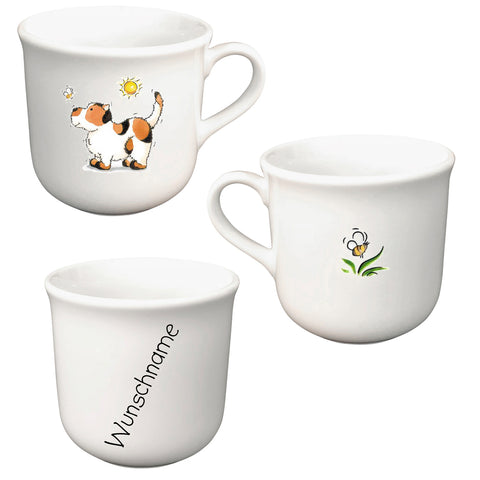 Tasse Kindertasse Hund mit Wunschname