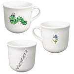 Tasse Kindertasse Wurm mit Wunschname