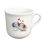 Tasse Kindertasse Elefant 2 mit Wunschname