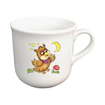 Tasse Kindertasse Eule mit Wunschname