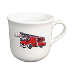 Tasse Kindertasse Feuerwehr mit Wunschname