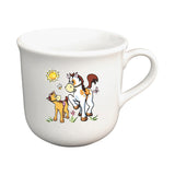 Tasse Kindertasse Pferde mit Wunschname
