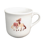 Tasse Kindertasse Pferde 2 mit Wunschname