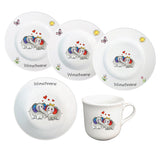 Kinderservice 5-tlg. Elefant 2 mit Wunschname