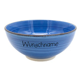 Müslischale Porridge Schale Dunkelblau mit Wunschname