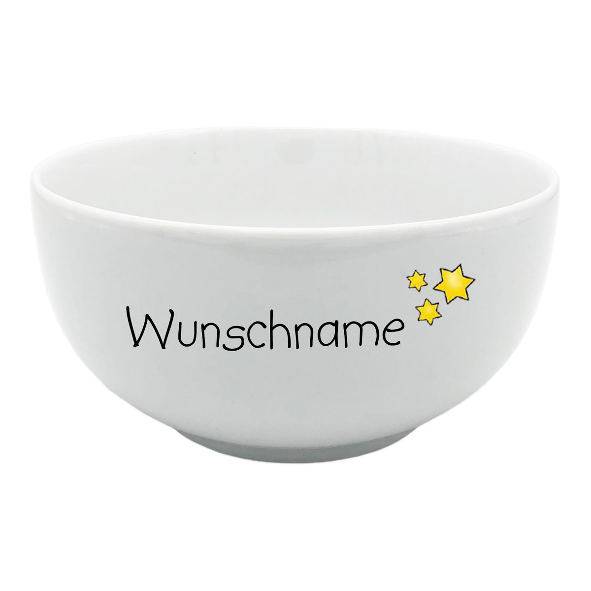 Müslischale Porridge Schale Springtime Sterne mit Wunschname