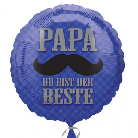 Folienballon Papa du bist der beste