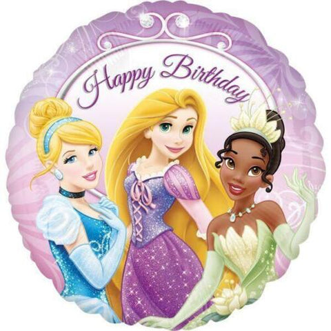 Folienballon Disney Prinzessinen Happy Birthday