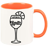 Tasse - Aperol Glas schwarz