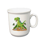 Tasse Kinderbecher Dinosaurier mit Wunschname