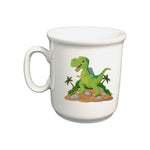 Tasse Kinderbecher Dinosaurier mit Wunschname