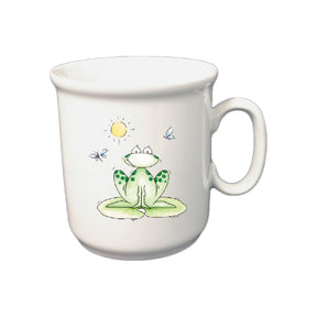 Tasse Kinderbecher Frosch mit Wunschname