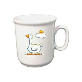 Tasse Kinderbecher Gans mit Wunschname