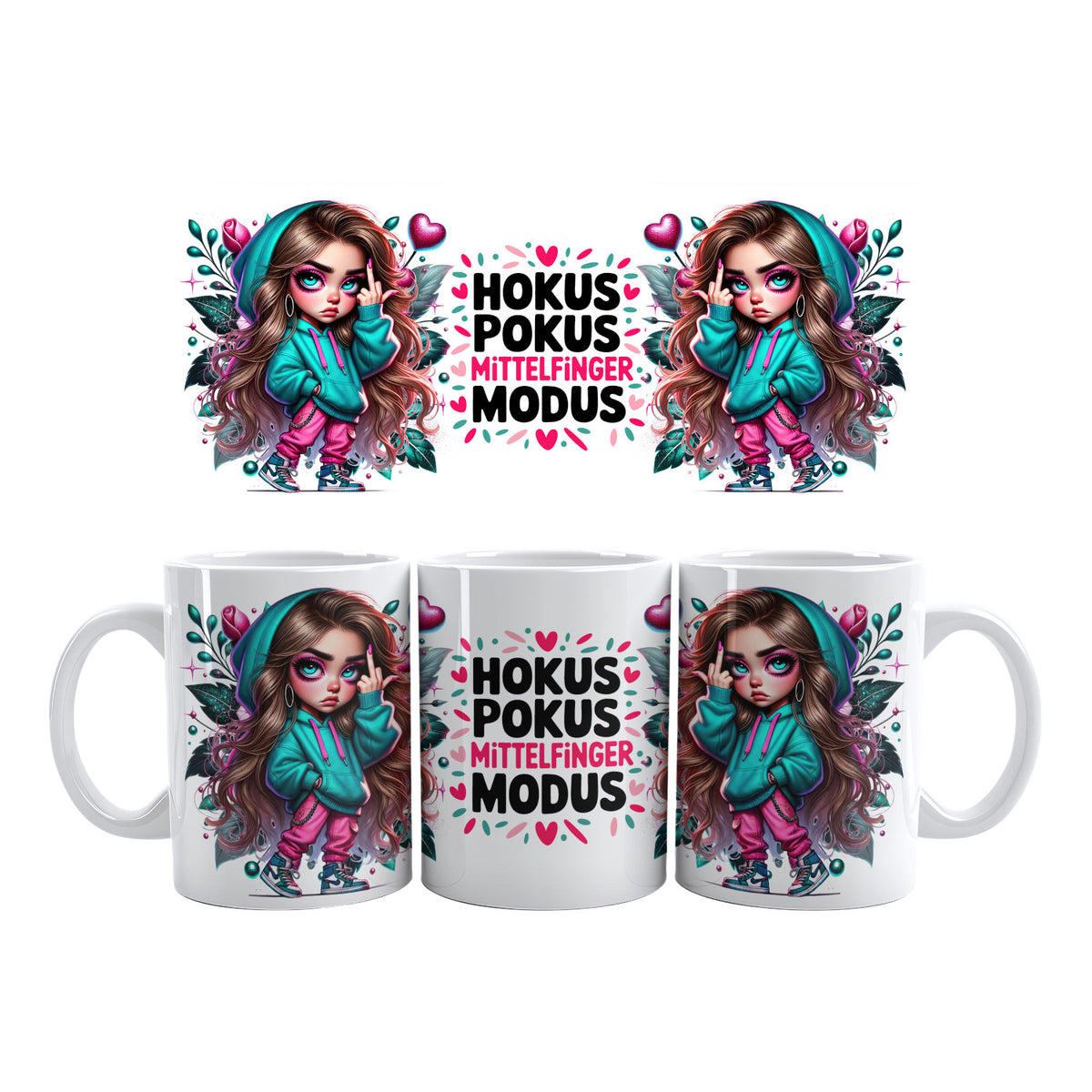 Tasse - Mädchen - Hokus Pokus