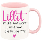 Tasse - Lillet ist die Antwort, was war die Frage?