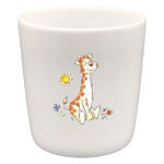 Trinkbecher Kakaobecher Giraffe mit Wunschname