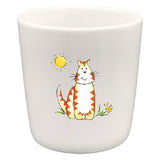 Trinkbecher Kakaobecher Katze mit Wunschname