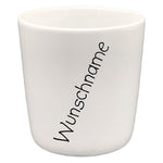 Trinkbecher Kakaobecher Giraffe mit Wunschname