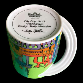 City Cup Hannover Nr. 17 Kaffeebecher Henkelbecher Tasse Rosenthal Porzellan