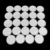 24 Stück Tellerchen Teller klein Beilagen Teller 10cm Plättchen Porzellan B-Ware