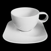 Espressotasse 2-tlg. Tasse mit Untertasse Free Spirit Weiß Rosenthal Porzellan