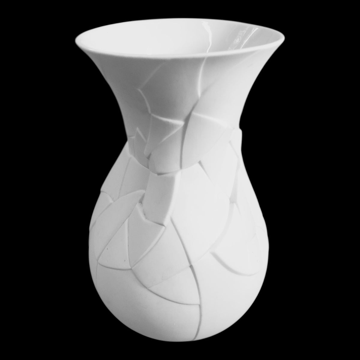 Vase Phases 30cm Weiß Rosenthal Porzellan