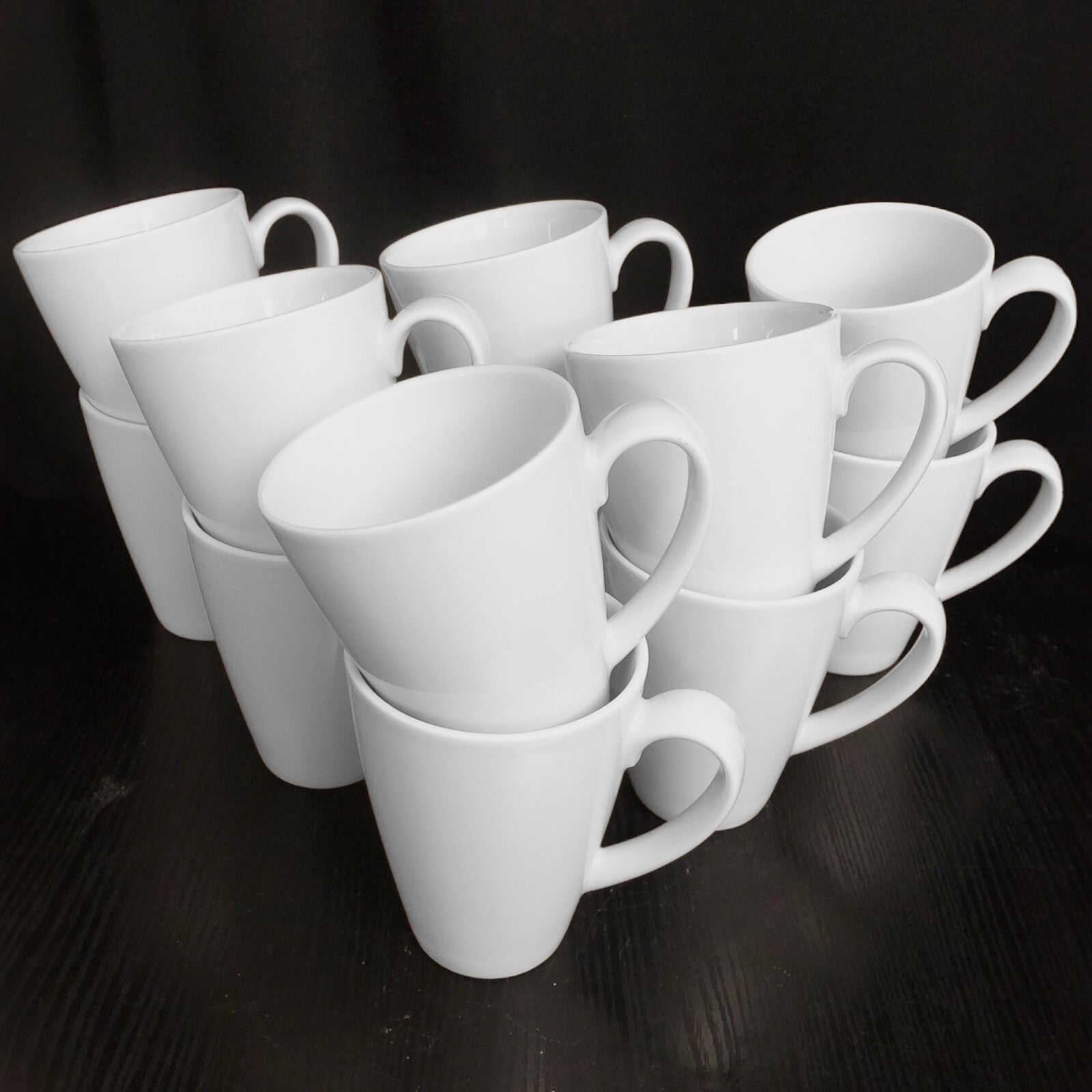 24 St. Kaffeebecher 330ml Seltmann Weiden Porzellan Kaffee Becher Tassen B-Ware