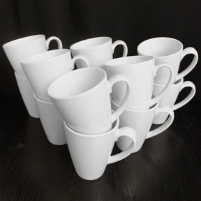 24 St. Kaffeebecher 330ml Seltmann Weiden Porzellan Kaffee Becher Tassen B-Ware