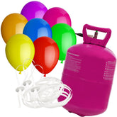 Helium Sets - Luftballons - Rundballons - 23cm - Bunt