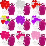 Helium Sets - Herzballons - 28cm