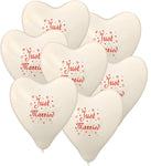 Luftballons - Herzballons - 28cm - Just Married