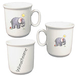 Tasse Kinderbecher Elefant mit Wunschname