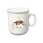 Tasse Kinderbecher Kuh mit Wunschname