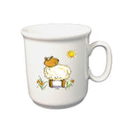 Tasse Kinderbecher Lamm mit Wunschname