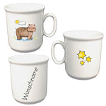 Tasse Kinderbecher Nilpferd mit Wunschname