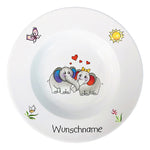 Kinderservice 5-tlg. Elefant 2 mit Wunschname